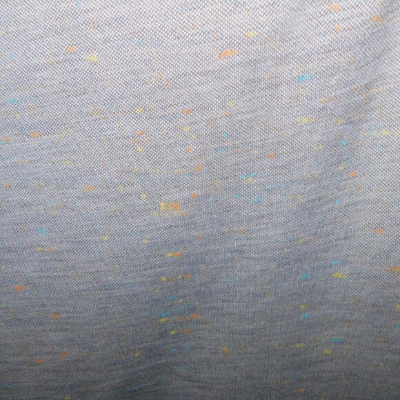 Travis Mathew Mens XL Gray with Color Speckles Short Sleeve Golf Polo Shirt - Picture 5 of 11